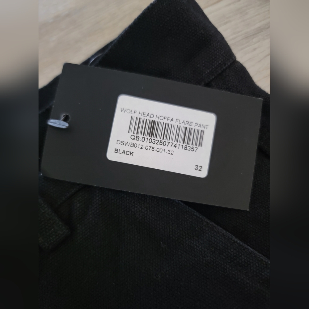 Darc Sport Wolf Head Hoffa Flare Pant in Black sz 32 - Picture 5 of 13